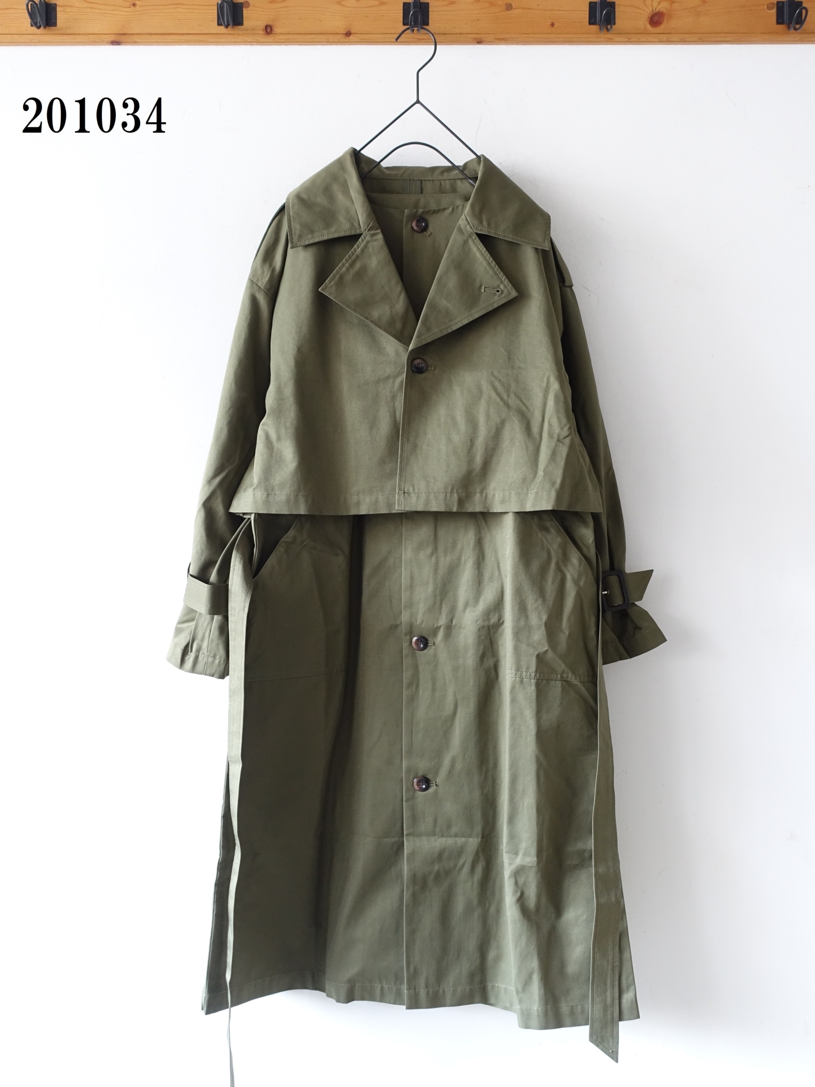 イチ アンサンブル ジャケット ワンピース コート To A Tee